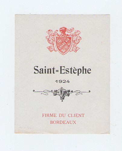 Ancienne étiquette vin - Étiquette,