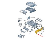 AUDI Q5 FY Garniture de cadre