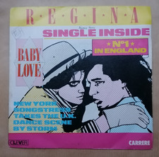 REGINA Baby Love / Dub Version 7" 45T 1986 (N°1 in England CARRERE 13966 en VG+