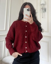 CARDIGAN Rouge Bordeaux
