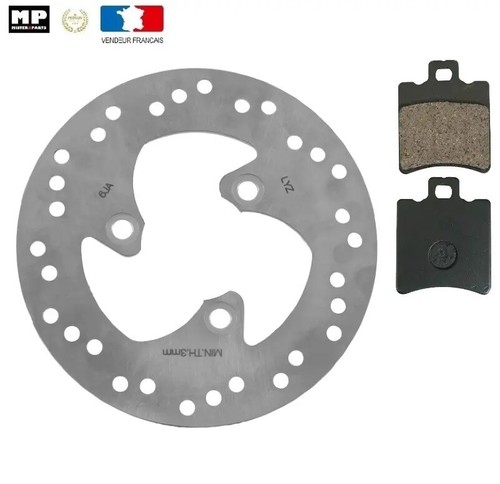 Disque frein avant 2 - de,