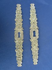 2 entrées serrure laiton