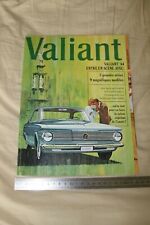 (MB2/I) Brochure Catalogue 1964 PLYMOUTH VALIANT '64 entre en scène 