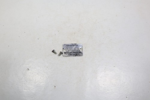 Plaque identification - plaque, d'identification