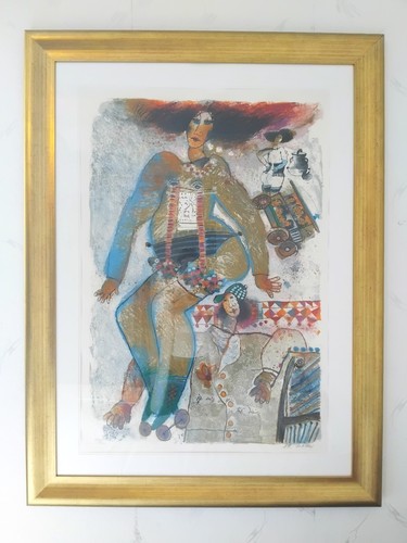 Lithographie théo tobiasse - théo,