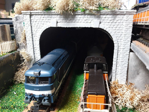 Entrées tunnel voie - entrées,