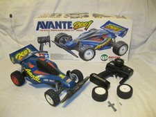 🚙 Vintage Ancien BUGGY R/C TAMIYA AVANTE 2001 1/14e RC 46010 en BOÎTE D'ORIGINE