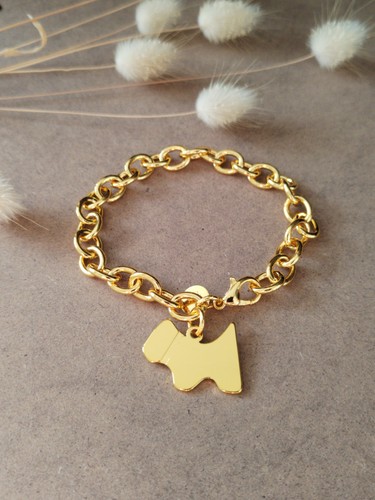 Bracelet plaqué carats - plaqué, 18