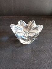 Vide Poche Cendrier En Cristal Baccarat H 9cm Diam. 14.5cm