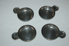 Tastevin poignée en forme de coquille Saint Jacques étain fin 95%