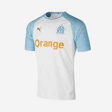 Maillot Foot Olympique De Marseille OM  Taille XS Homme Blanc Neuf  Authentique