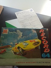 Circuit Jouef Boite Record 64 Mercedes Jaguar non scalextric 