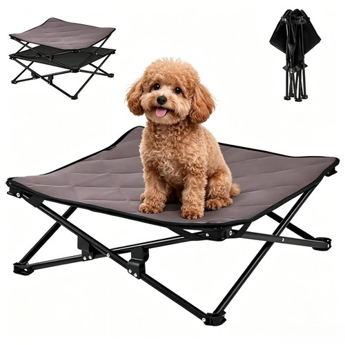 Lit surélevé pour chien avec - lit,