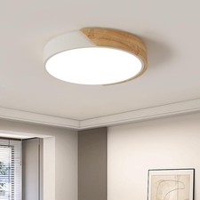 Plafonnier led bois w - bois,