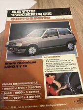 Revue technique Carrosserie LANCIA AUTOBIANCHI Y10 Y 10 1100 1300