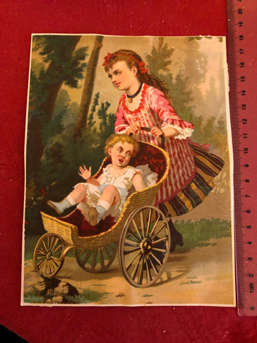 Chromo litho enfants - chromo,