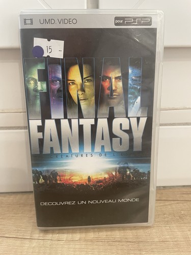 Final fantasy film umd vidéo - final,