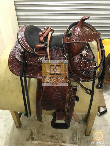 Selle western cuir - western, en