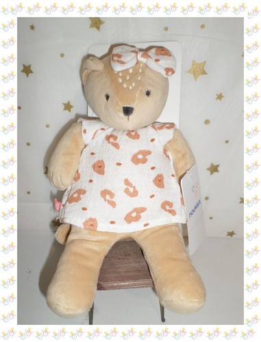Doudou peluche léopard - doudou,