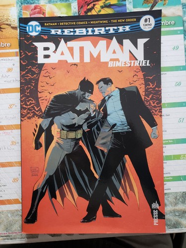 Batman rebirth bimestriel 1 - rebirth, n°1
