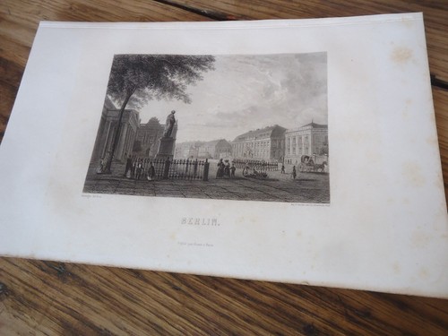 Rare lithographie 18x29 1850 - rare,