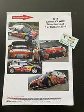 DECALS 1/43 CITROEN C4