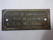 ancienne plaque constructeur