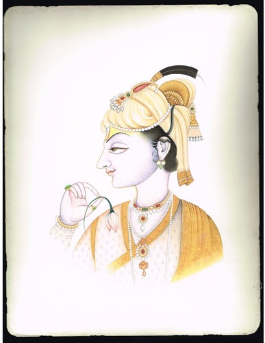 Peinture miniature indienne - miniature, de