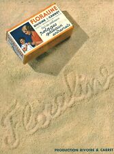 Publicité ancienne Floraline Rivoire & Carret 1954 issue de magazine