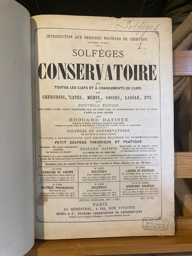 Solfège classiques - , du
