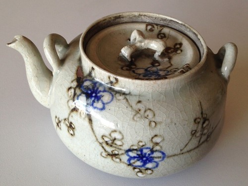 Ancienne thêiére porcelaine - ancienne,