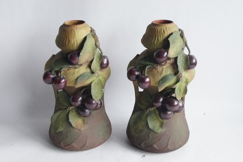Paire vases céramique amphora - paire,