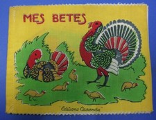 Mes bêtes Livre tissu Ed