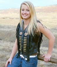 Femmes Noir Cuir de Vachette