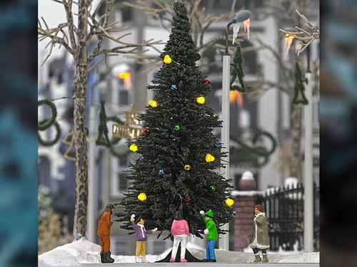 Busch sapin noël éclairé - busch,