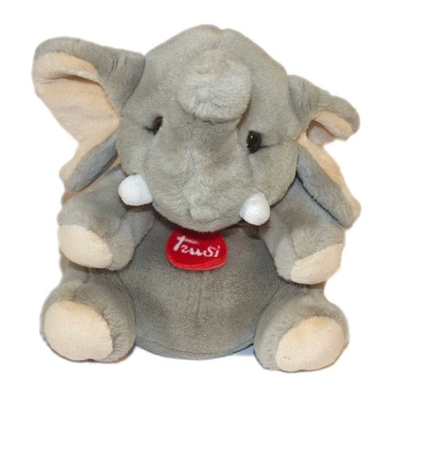 Peluche elephant gris - peluche,