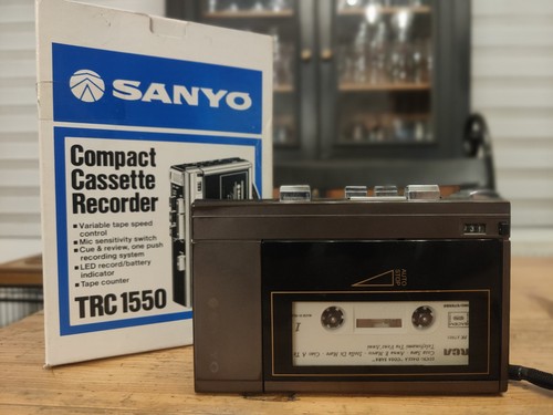 Walkman vintage sanyo trc - walkman, 1550