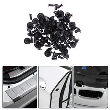  50 Pcs Body Clip Fastener Car
