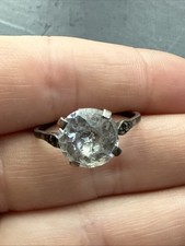 Ancienne Bague En Argent