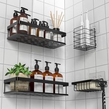 Etagère Douche, 4 PCS Etagere