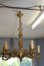 Lustre en bronze style LXV à