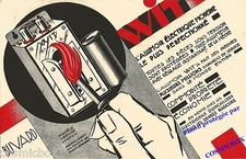 buvard ancien WIT ALLUMOIR