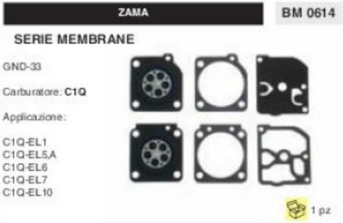 Ensemble série membrane - ensemble,