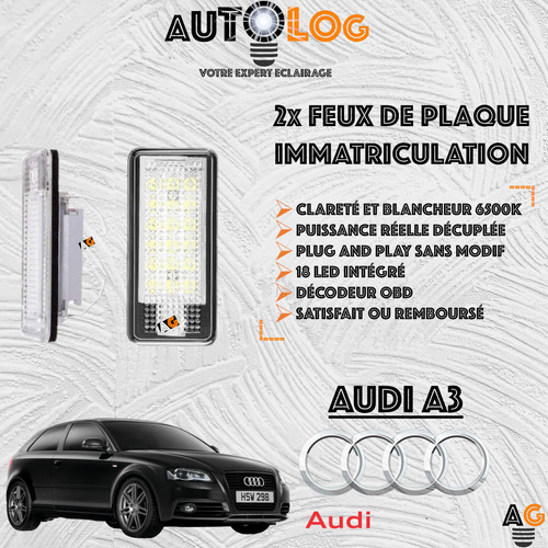 Feux de plaque - 2x,