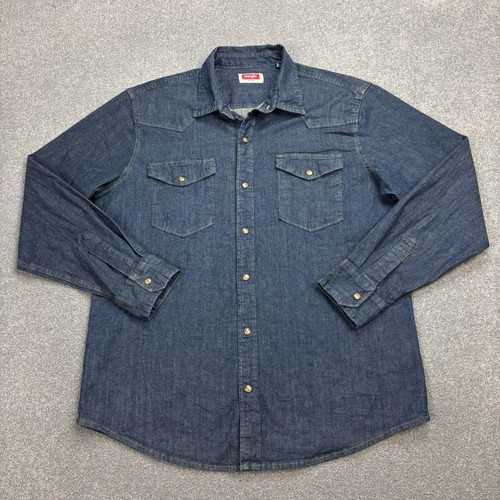 Chemise denim wrangler - chemise,