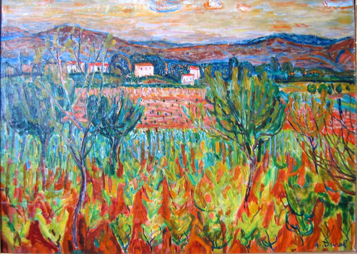 Paysage provence belle - de,