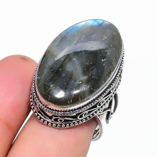 Bague réglable pierre - en,