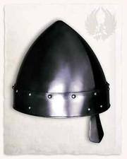 Casque Médiéval Baldric Normand Nasal Guerrier Chevalier - Casque Cosplay LARP