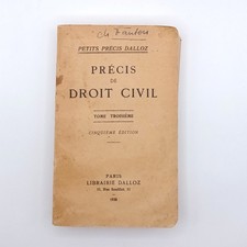 Précis de droit civil tome