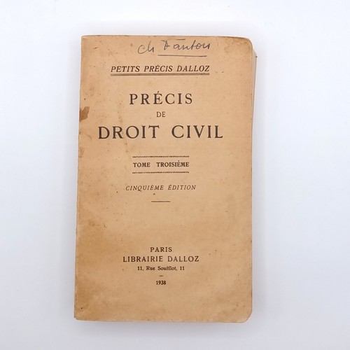 Précis droit civil tome - civil,